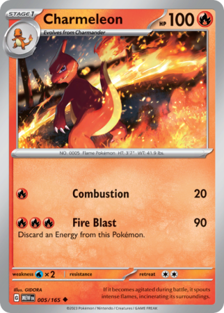 Charmeleon 5/165