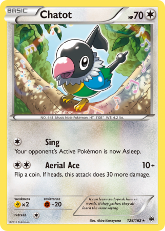 Chatot 128/162 XY BREAKthrough
