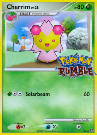 Cherrim 2/16 Other Pokémon Rumble