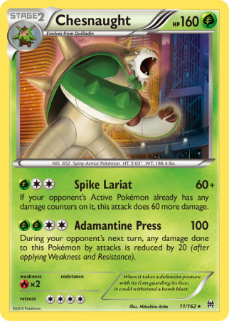 Chesnaught 11/162 XY BREAKthrough