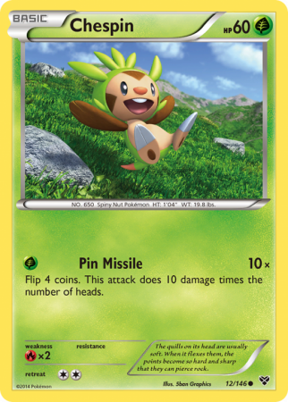 Chespin 12/146 XY XY