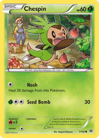 Chespin 7/162 XY BREAKthrough