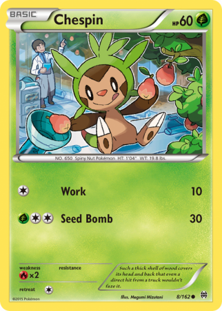 Chespin 8/162 XY BREAKthrough