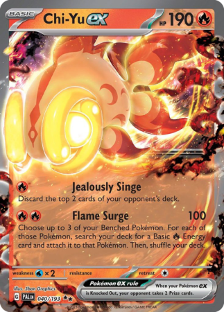 Chi-Yu ex 40/193 Scarlet & Violet Paldea Evolved