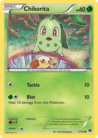 Chikorita 1/122 XY BREAKpoint