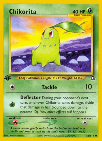 Chikorita 53/111 Neo Neo Genesis
