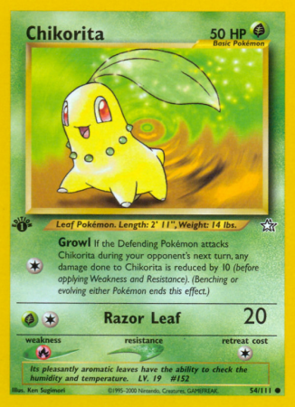 Chikorita 54/111