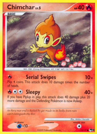 Chimchar 13/17