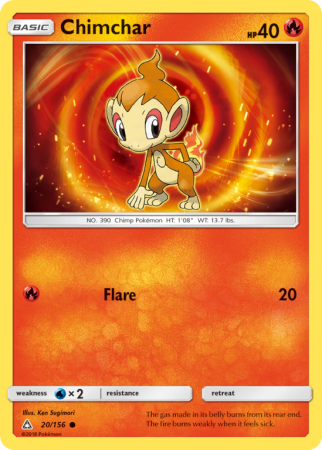 Chimchar 20/156