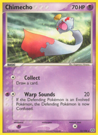 Chimecho 12/106 EX Emerald