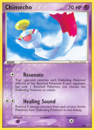 Chimecho 24/40 NP Nintendo Black Star Promos