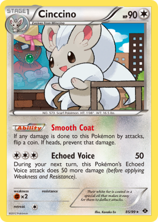 Cinccino 85/99 Black & White Next Destinies