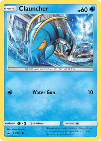 Clauncher 25/131 Sun & Moon Forbidden Light