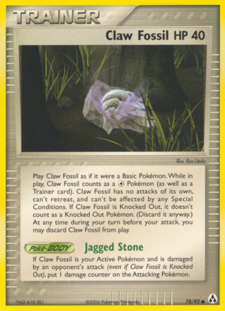 Claw Fossil 78/92