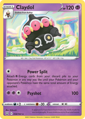 Claydol 58/163