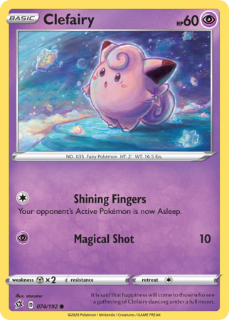 Clefairy 74/192