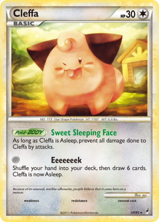 Cleffa 24/106 HeartGold & SoulSilver Call of Legends