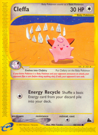 Cleffa 48/182 E-Card Skyridge
