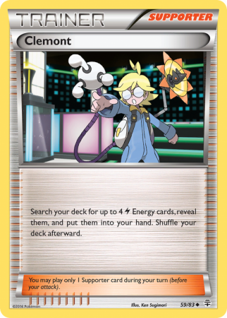 Clemont 59/115 XY Generations