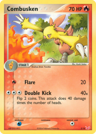 Combusken 2/10 EX EX Trainer Kit Latias