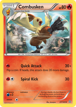 Combusken 27/160 XY Primal Clash