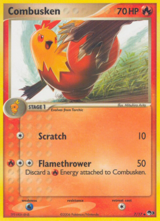 Combusken 7/17 POP POP Series 3