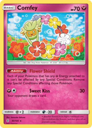 Comfey 93/145 Sun & Moon Guardians Rising