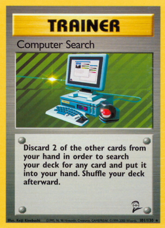 Computer Search 101/130 Base Base Set 2