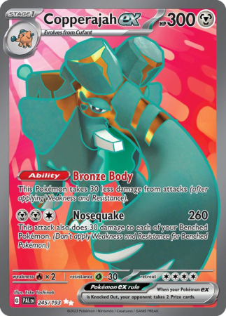 Copperajah ex 245/193 Scarlet & Violet Paldea Evolved