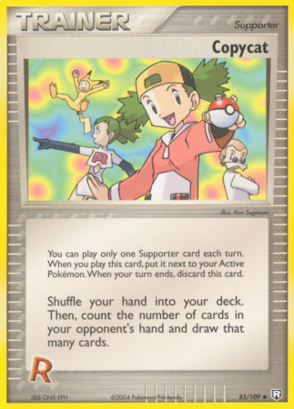 Copycat 83/109 EX Team Rocket Returns