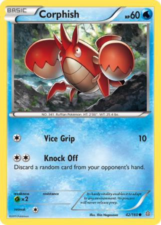 Corphish 42/160 XY Primal Clash