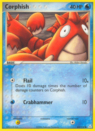 Corphish 63/110 EX Holon Phantoms