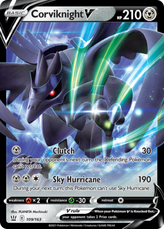 Corviknight V 109/163 Sword & Shield Battle Styles