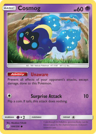 Cosmog 100/236 Sun & Moon Cosmic Eclipse