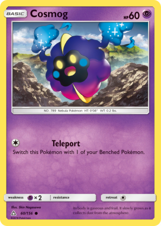 Cosmog 60/156 Sun & Moon Ultra Prism