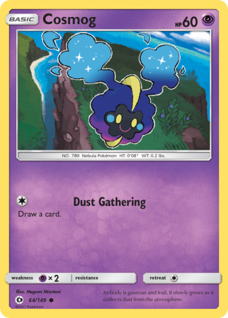 Cosmog 64/149 Sun & Moon Sun & Moon