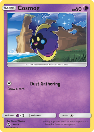 Cosmog SM42/156 Sun & Moon SM Black Star Promos