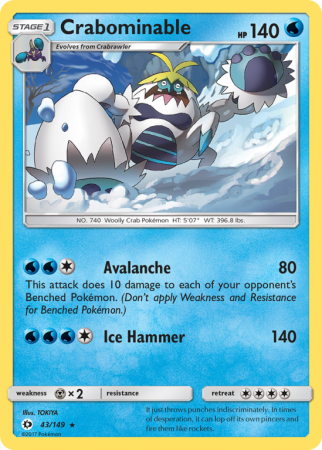 Crabominable 43/149