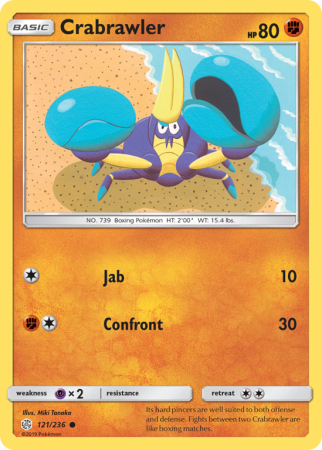 Crabrawler 121/236