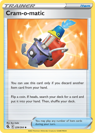 Cram-o-matic 229/264 Sword & Shield Fusion Strike