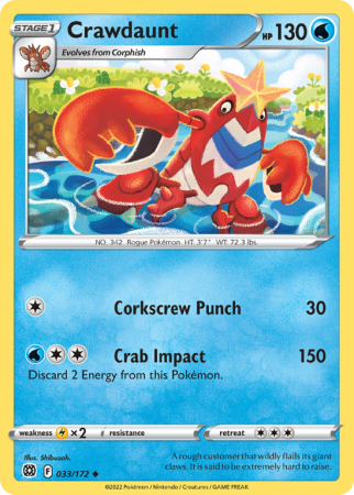 Crawdaunt 33/172