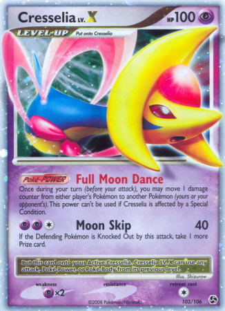 Cresselia LV.X 103/106