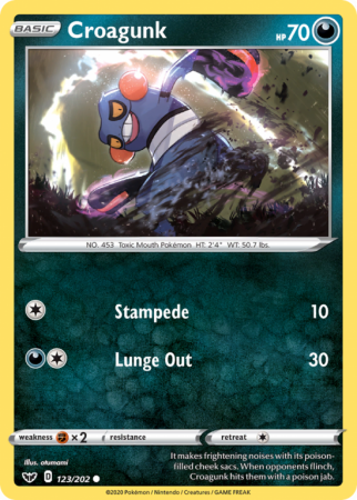 Croagunk 123/202