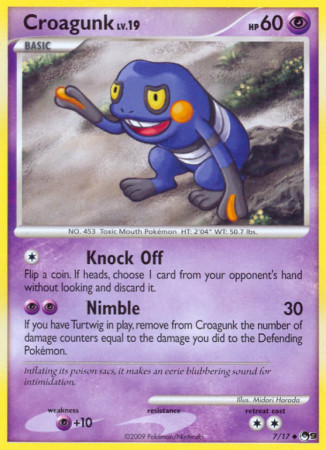 Croagunk 7/17 POP POP Series 9