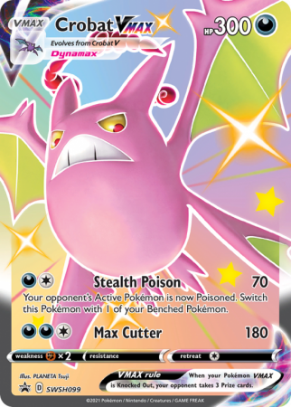 Crobat VMAX SWSH099/103 Sword & Shield SWSH Black Star Promos