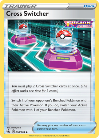 Cross Switcher 230/264 Sword & Shield Fusion Strike
