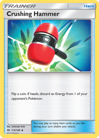 Crushing Hammer 115/149 Sun & Moon Sun & Moon