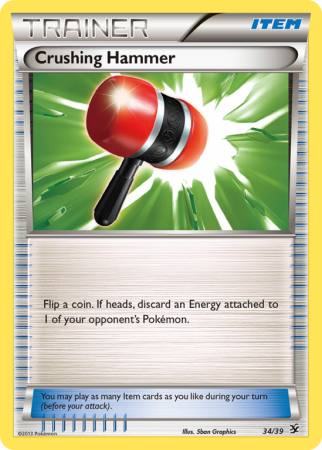 Crushing Hammer 34/39 XY Kalos Starter Set