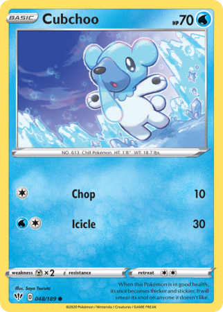 Cubchoo 48/189