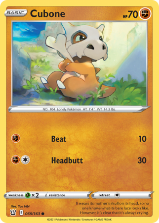 Cubone 69/163